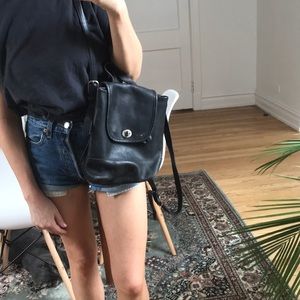 Vintage Authentic Coach Backpack 9960